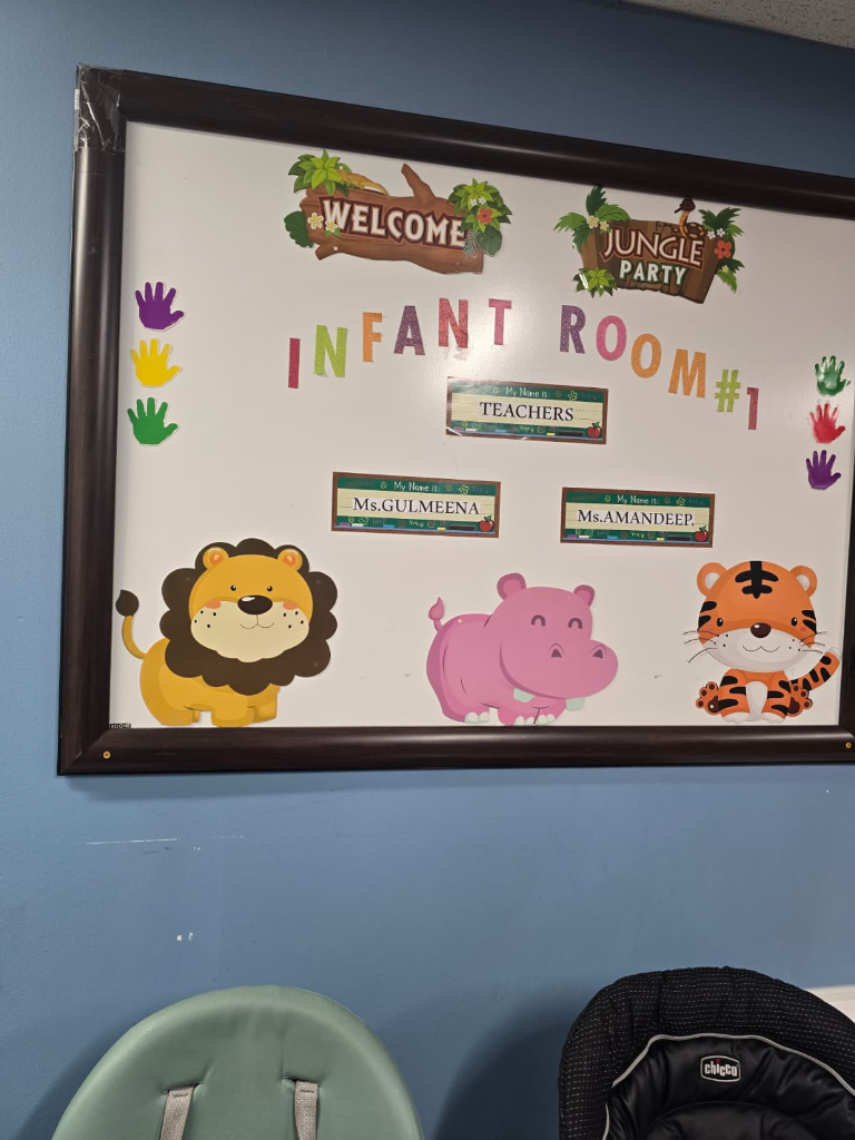 Staff welcome board